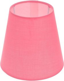 Gadpiparty Minimalist Macaron Fabric Lamp Shade  Clip-On Drum Style Light Cover for Table
