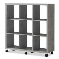 8 Cubes Ladder Shelf Freestanding Corner Bookshelf Display Rack Bookcase
